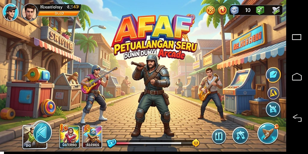 Tampilan gameplay AFAF yang menegangkan dan penuh aksi.