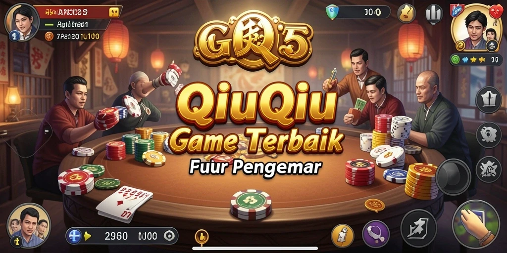 Screenshot menunjukkan aksi seru dalam permainan QiuQiu API33.