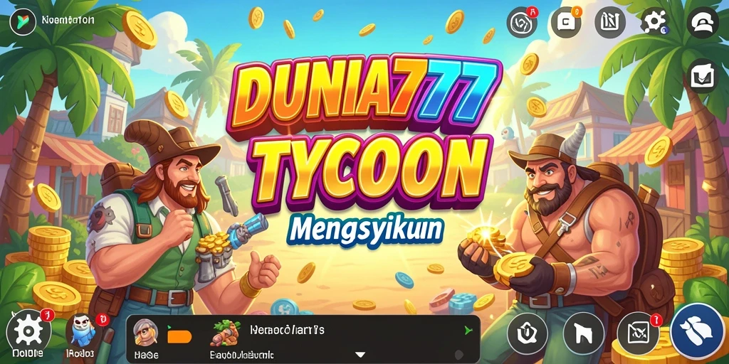 Tampilan gameplay DUNIA777 yang menantang dan menarik.