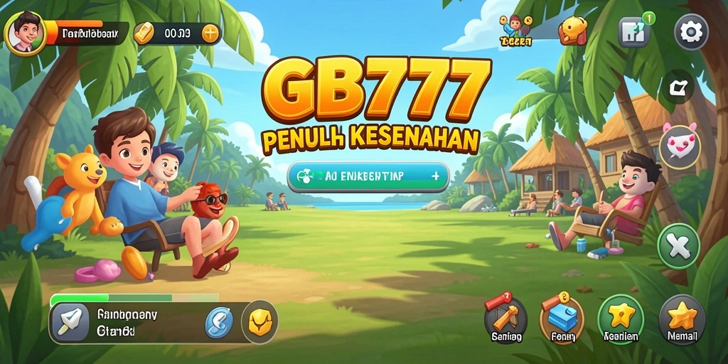 Tampilan menarik dan seru dari gameplay GB777.