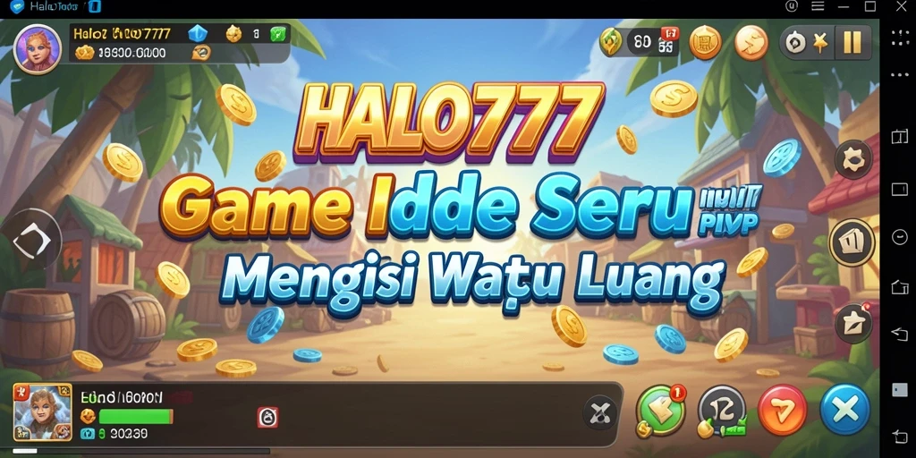 Tampilan gameplay HALO777 yang seru dan menawan untuk para pemain Idle.