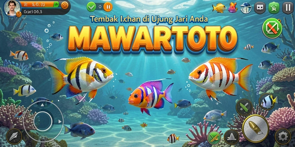 Screenshot MAWARTOTO menampilkan momen seru menangkap ikan.