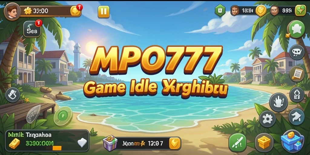 Screenshot utama MPO777 menampilkan gameplay Idle yang seru dan menarik.