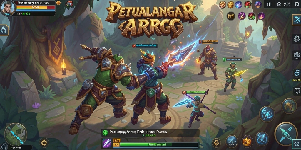 Gameplay epik dalam PT707 menunjukkan pertarungan seru dan dunia yang luas.