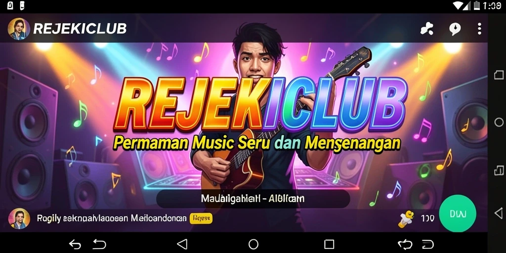 Gameplay seru dan interaktif di REJEKICLUB.