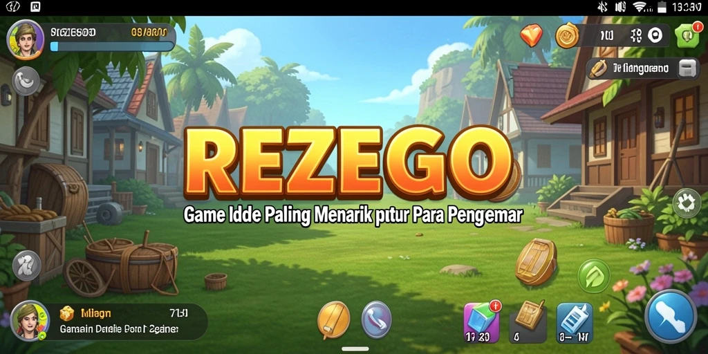 Screenshot gameplay REZEGO yang menarik dan mengasyikkan.