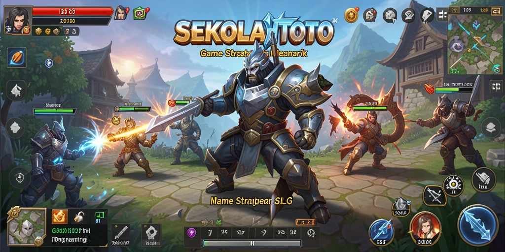 Tampilan gameplay seru di SEKOLAHTOTO dengan elemen strategi.