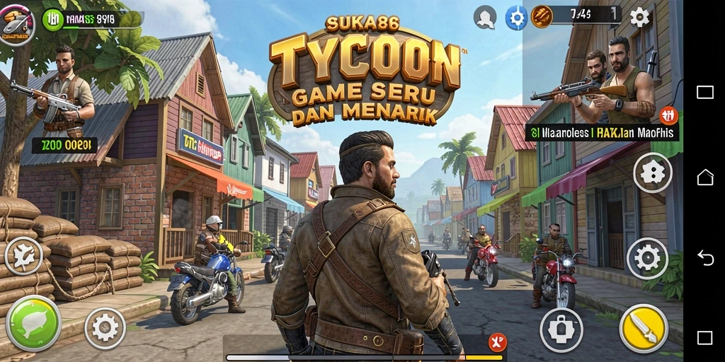 Tampilan gameplay SUKA86 yang menarik dan penuh warna.
