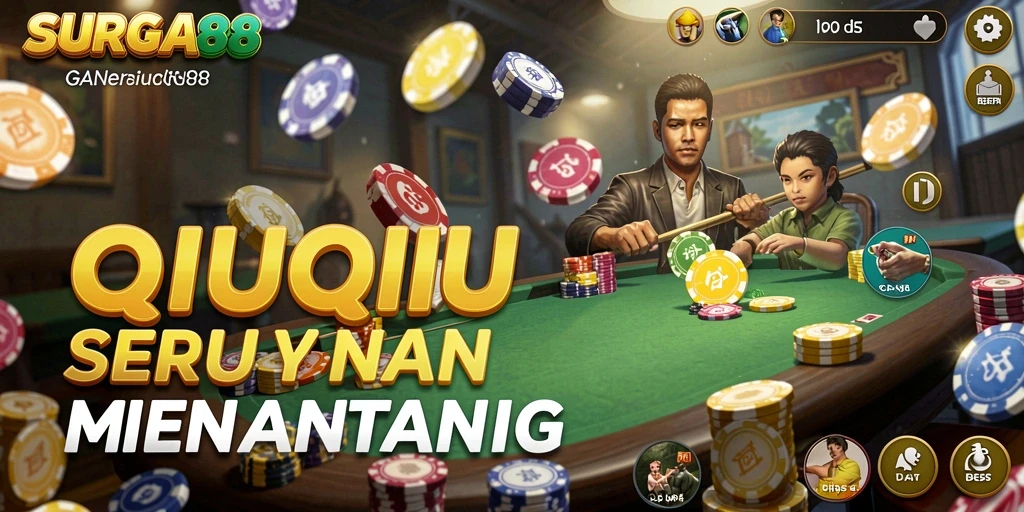 Gameplay menarik SURGA88 dalam sesi QiuQiu yang mendebarkan.