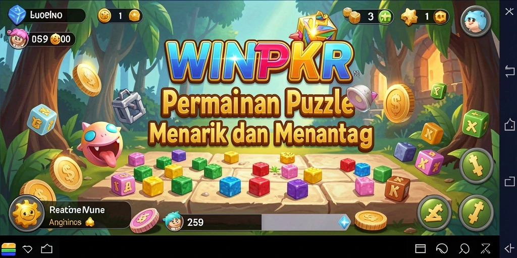 Tampilan gameplay <strong>WINPKR</strong> yang menantang dan seru.