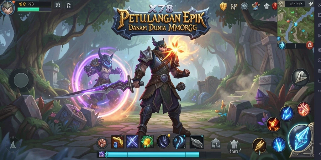 Gameplay seru dan interaksi multiplayer yang menarik di X78.